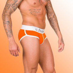 MALE BRIEFS ORANGE